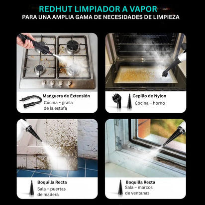 Máquina de limpieza a vapor presurizada todo en uno